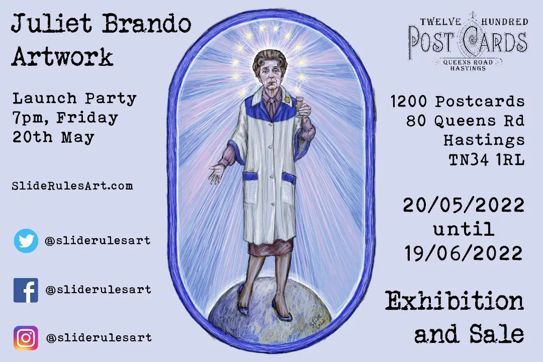 Exhibition and art sale. 

20th May until 19th June 2022. 

Launch party 7pm, Friday 20th May.

#art #artistsoninstagram #artofinstagram #hastings #hastingsartist